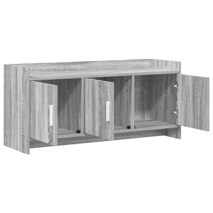 Cabinet TV 102 x 33 x 47 cm Sonoma gri Lemn prelucrat WALTI