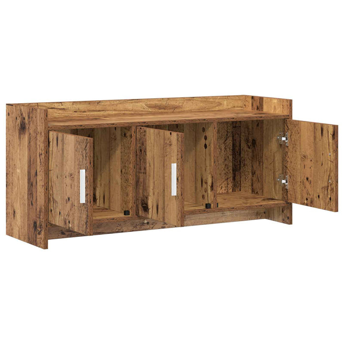 Cabinet TV 102 x 33 x 47 cm Lemn vechi Lemn prelucrat WALTI