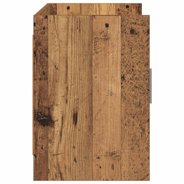 Cabinet TV 102 x 33 x 47 cm Lemn vechi Lemn prelucrat WALTI