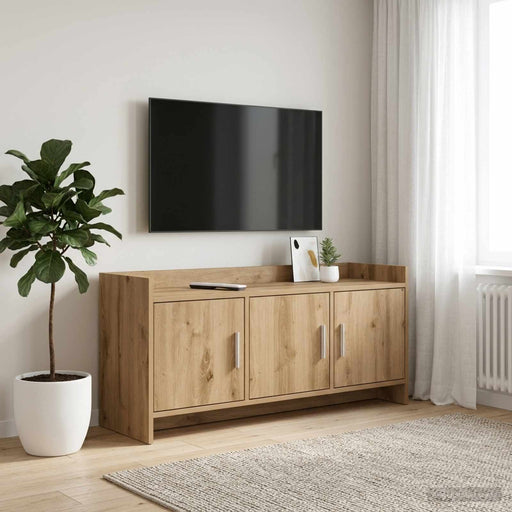 Cabinet TV 102 x 33 x 47 cm Stejar Artizanal Lemn prelucrat - WALTI WALTI