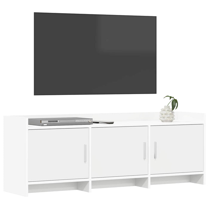 Cabinet TV 130 x 33 x 47 cm Alb Lemn prelucrat WALTI