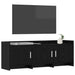 Cabinet TV 130 x 33 x 47 cm Stejar Negru Lemn prelucrat - WALTI WALTI