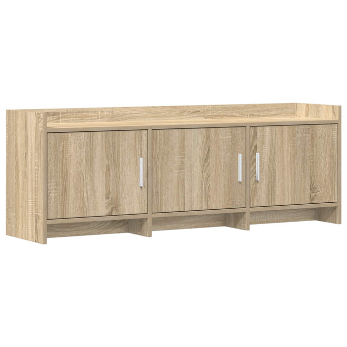 Cabinet TV 130 x 33 x 47 cm Stejar Sonoma Lemn prelucrat WALTI