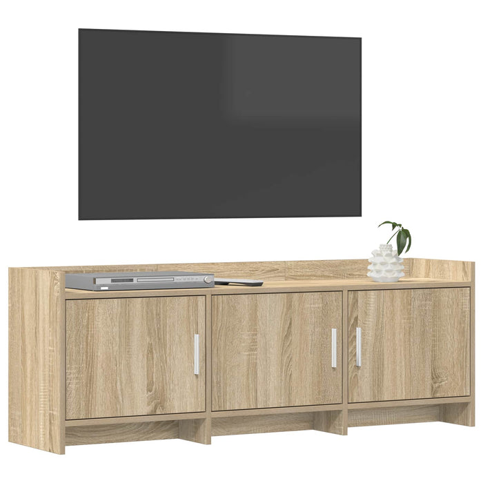 Cabinet TV 130 x 33 x 47 cm Stejar Sonoma Lemn prelucrat WALTI