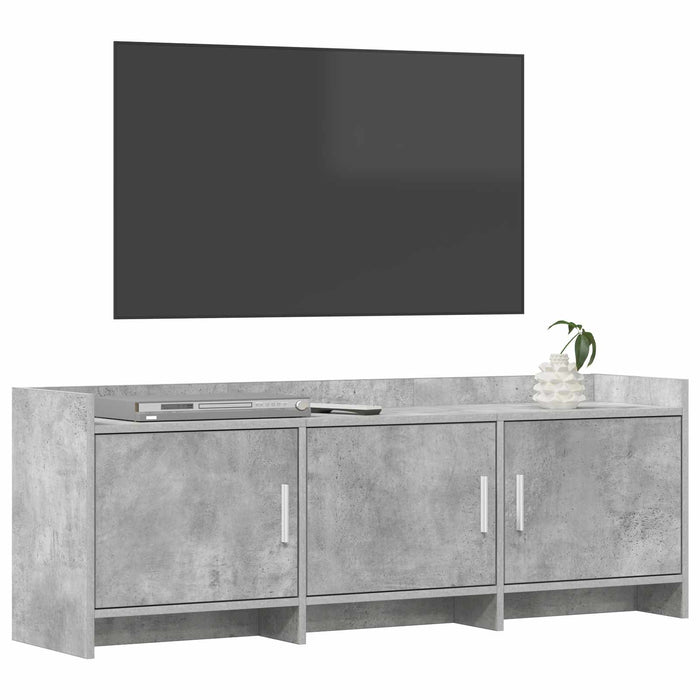Cabinet TV 130 x 33 x 47 cm Gri Beton Lemn prelucrat WALTI