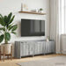 Cabinet TV 130 x 33 x 47 cm Sonoma gri Lemn prelucrat - WALTI WALTI