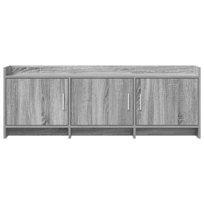 Cabinet TV 130 x 33 x 47 cm Sonoma gri Lemn prelucrat WALTI