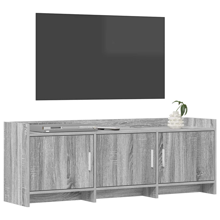 Cabinet TV 130 x 33 x 47 cm Sonoma gri Lemn prelucrat WALTI