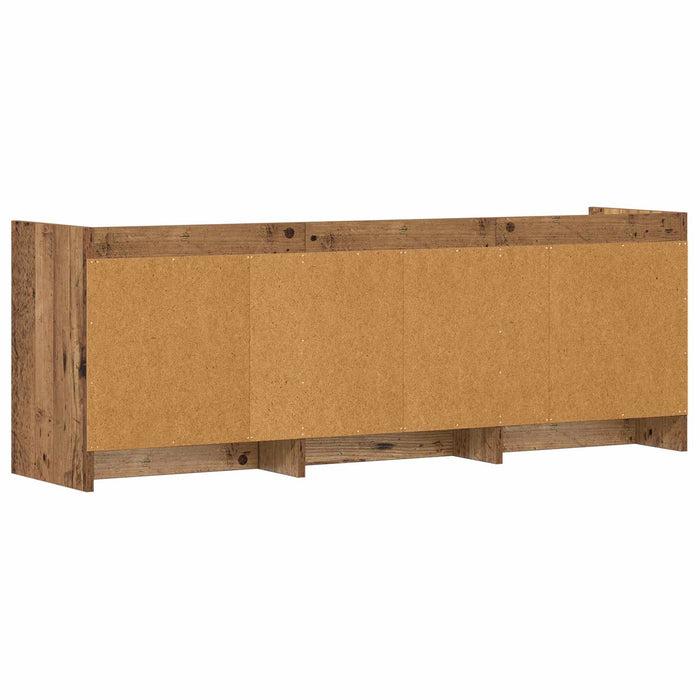 Cabinet TV 130 x 33 x 47 cm Lemn vechi Lemn prelucrat WALTI