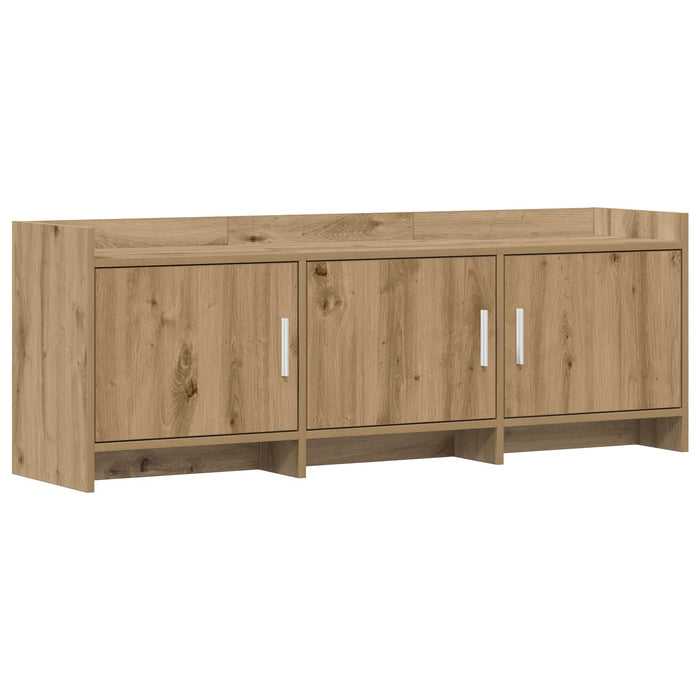 Cabinet TV 130 x 33 x 47 cm Stejar Artizanal Lemn prelucrat WALTI
