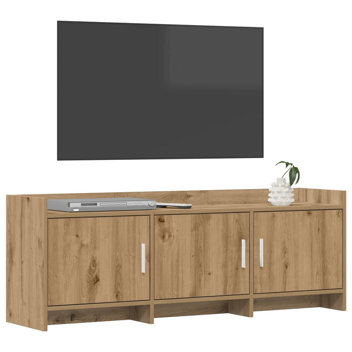 Cabinet TV 130 x 33 x 47 cm Stejar Artizanal Lemn prelucrat WALTI