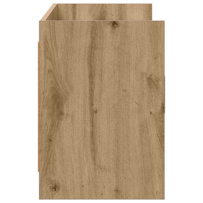 Cabinet TV 130 x 33 x 47 cm Stejar Artizanal Lemn prelucrat WALTI