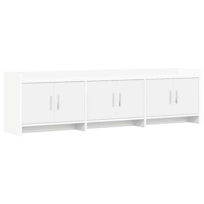 Cabinet TV 168 x 33 x 47 cm Alb Lemn prelucrat WALTI