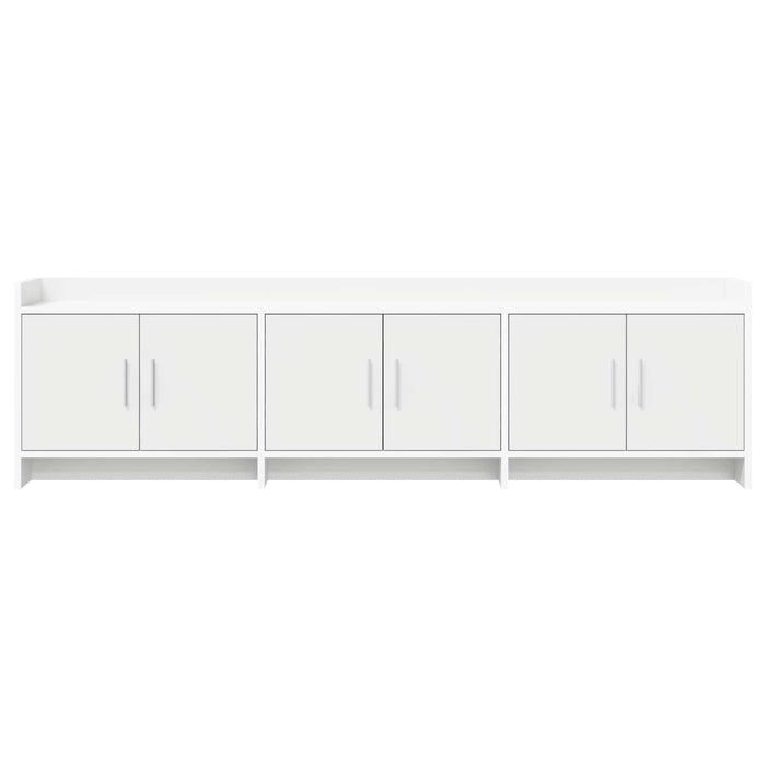 Cabinet TV 168 x 33 x 47 cm Alb Lemn prelucrat WALTI