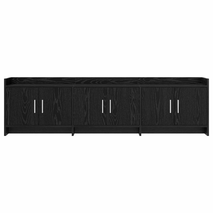 Cabinet TV 168 x 33 x 47 cm Stejar Negru Lemn prelucrat WALTI