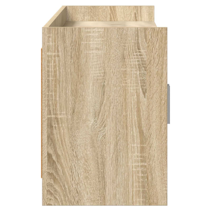Cabinet TV 168 x 33 x 47 cm Stejar Sonoma Lemn prelucrat WALTI
