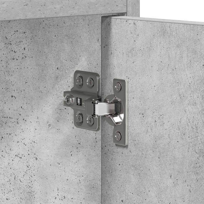 Cabinet TV 168 x 33 x 47 cm Gri Beton Lemn prelucrat WALTI