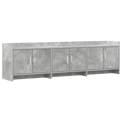 Cabinet TV 168 x 33 x 47 cm Gri Beton Lemn prelucrat - WALTI WALTI