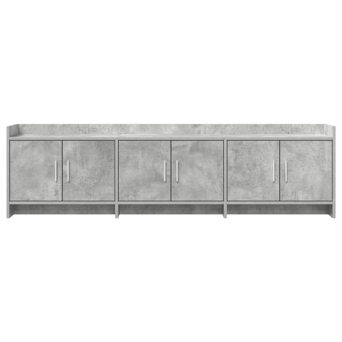 Cabinet TV 168 x 33 x 47 cm Gri Beton Lemn prelucrat WALTI
