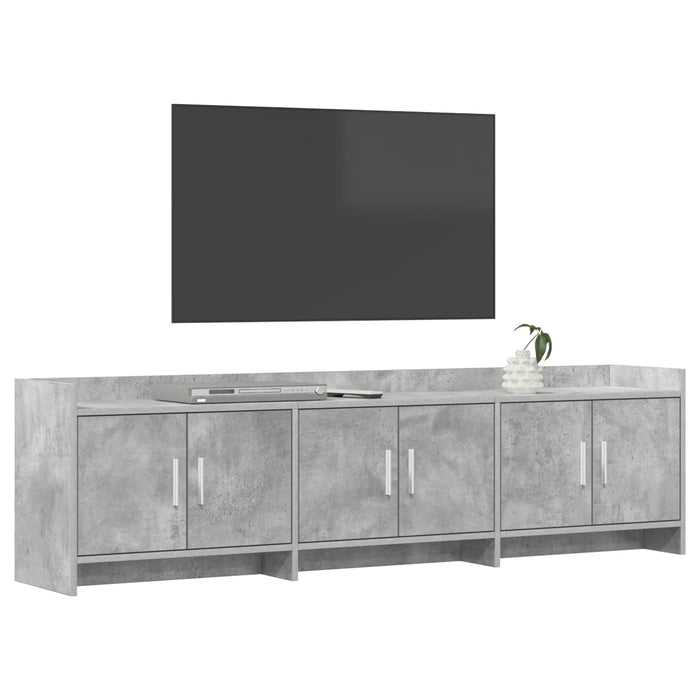Cabinet TV 168 x 33 x 47 cm Gri Beton Lemn prelucrat WALTI