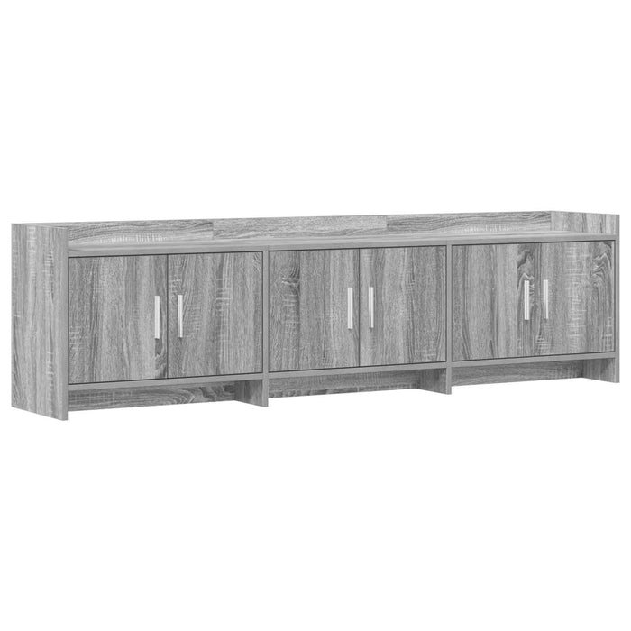 Cabinet TV 168 x 33 x 47 cm Sonoma gri Lemn prelucrat WALTI