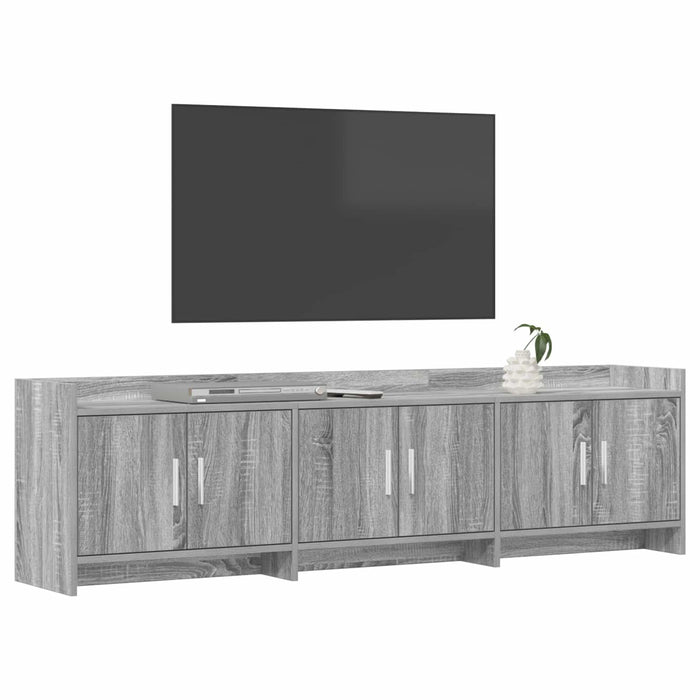 Cabinet TV 168 x 33 x 47 cm Sonoma gri Lemn prelucrat WALTI