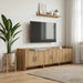 Cabinet TV 168 x 33 x 47 cm Stejar Artizanal Lemn prelucrat - WALTI WALTI