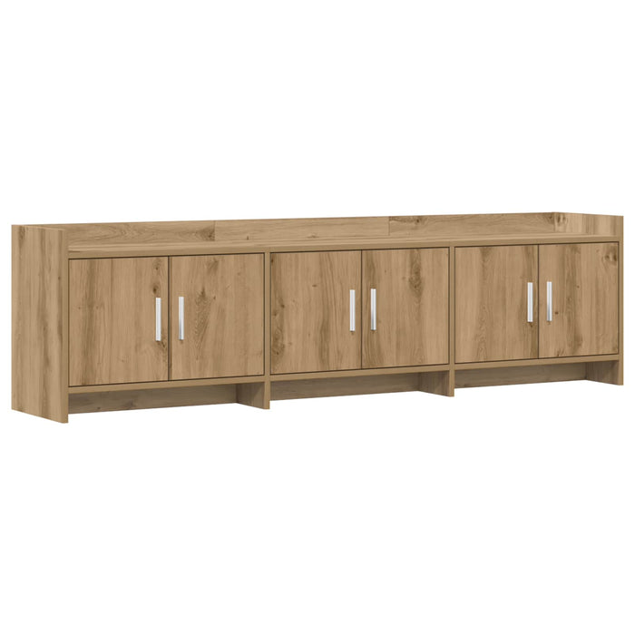 Cabinet TV 168 x 33 x 47 cm Stejar Artizanal Lemn prelucrat WALTI