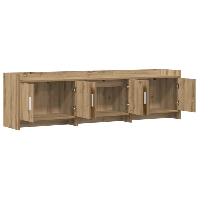 Cabinet TV 168 x 33 x 47 cm Stejar Artizanal Lemn prelucrat WALTI
