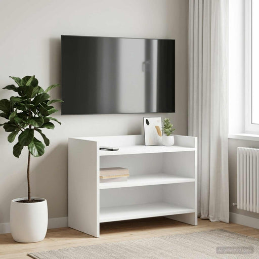 Cabinet TV 60 x 33 x 47 cm Alb Lemn prelucrat - WALTI WALTI