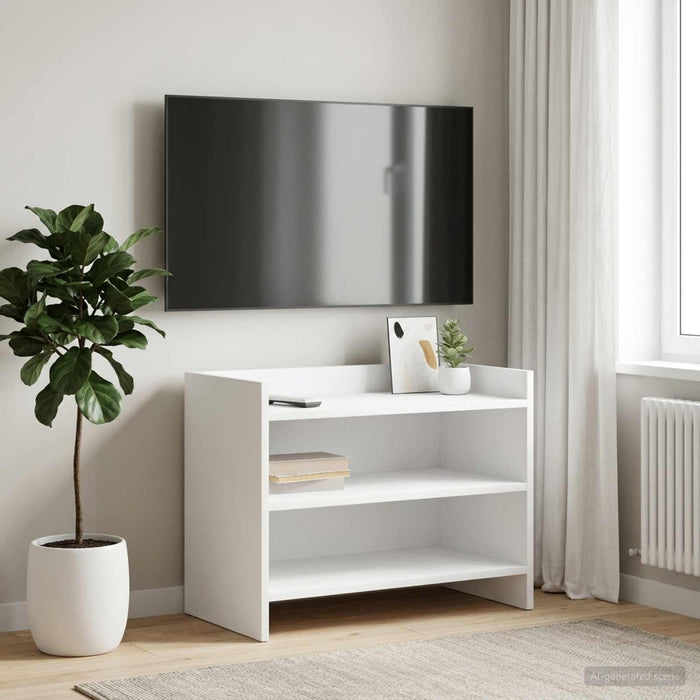 Cabinet TV 60 x 33 x 47 cm Alb Lemn prelucrat - WALTI WALTI