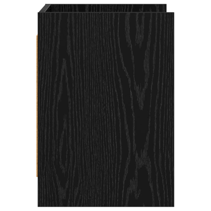 Cabinet TV 60 x 33 x 47 cm Stejar Negru Lemn prelucrat WALTI