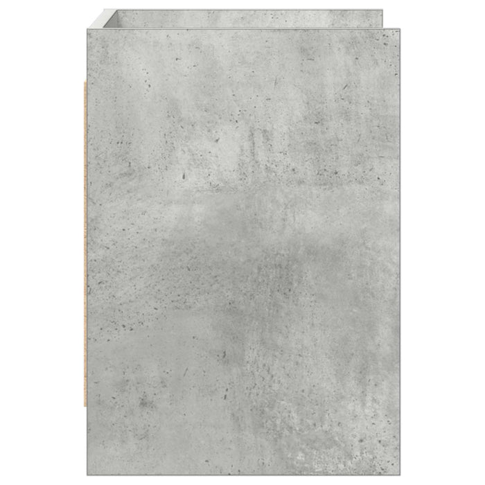 Cabinet TV 60 x 33 x 47 cm Gri Beton Lemn prelucrat WALTI