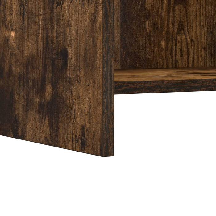 Cabinet TV 60 x 33 x 47 cm Stejar fumuriu Lemn prelucrat WALTI