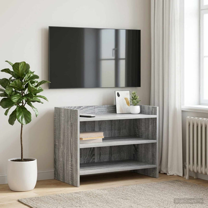 Cabinet TV 60 x 33 x 47 cm Sonoma gri Lemn prelucrat - WALTI WALTI
