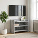 Cabinet TV 60 x 33 x 47 cm Sonoma gri Lemn prelucrat - WALTI WALTI