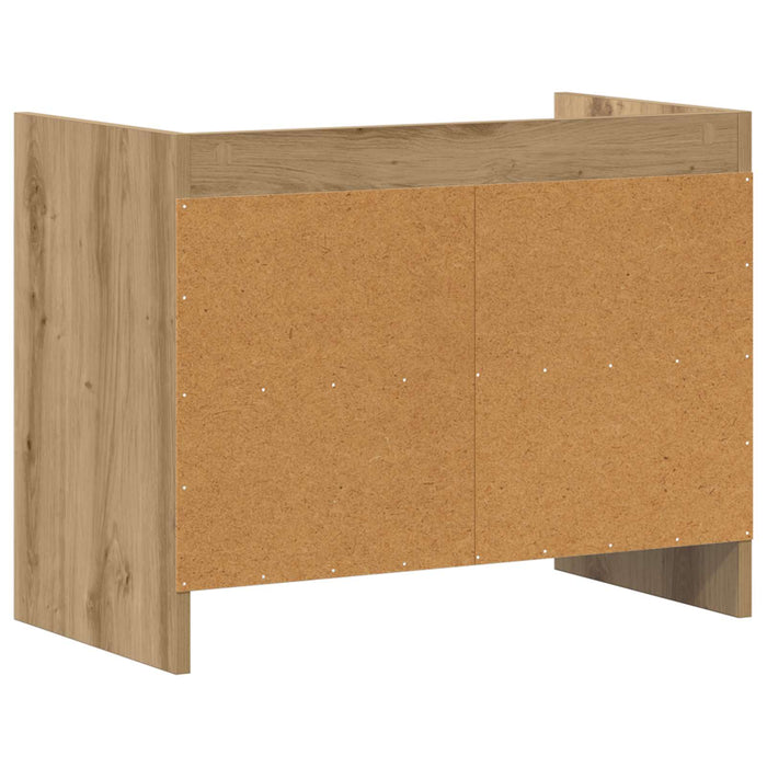Cabinet TV 60 x 33 x 47 cm Stejar Artizanal Lemn prelucrat WALTI
