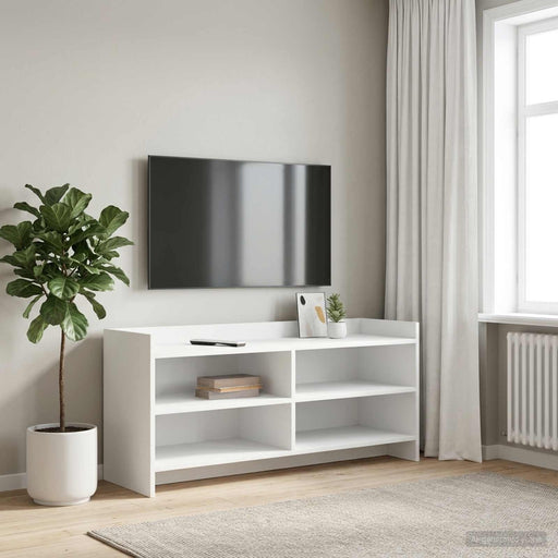 Cabinet TV 100 x 33 x 47 cm Alb Lemn prelucrat - WALTI WALTI