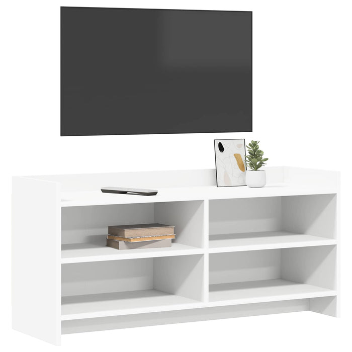 Cabinet TV 100 x 33 x 47 cm Alb Lemn prelucrat WALTI