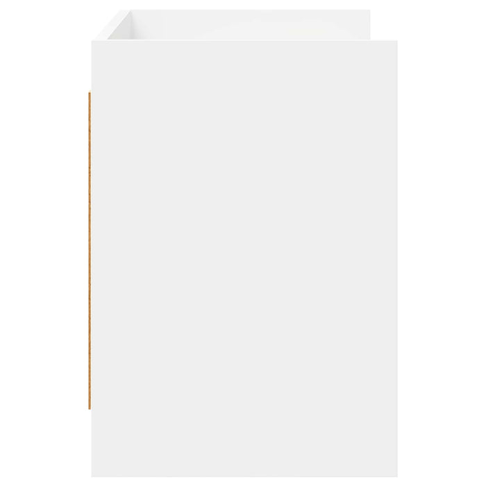 Cabinet TV 100 x 33 x 47 cm Alb Lemn prelucrat WALTI