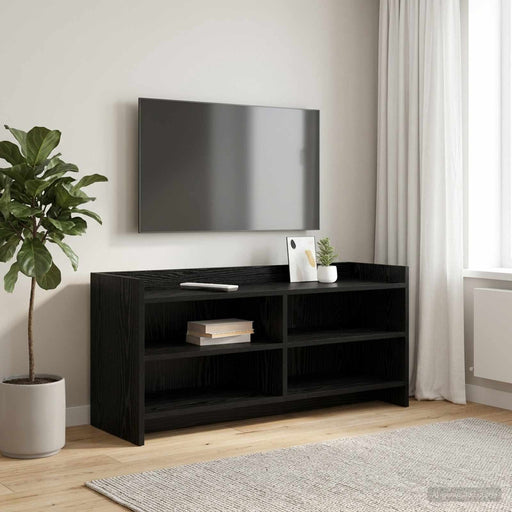 Cabinet TV 100 x 33 x 47 cm Stejar Negru Lemn prelucrat - WALTI WALTI