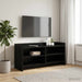 Cabinet TV 100 x 33 x 47 cm Stejar Negru Lemn prelucrat - WALTI WALTI