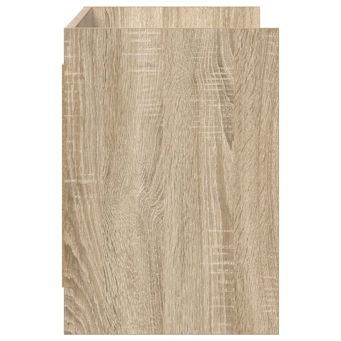 Cabinet TV 100 x 33 x 47 cm Stejar Sonoma Lemn prelucrat WALTI