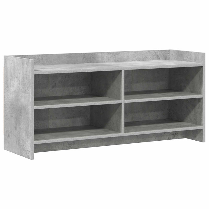 Cabinet TV 100 x 33 x 47 cm Gri Beton Lemn prelucrat WALTI