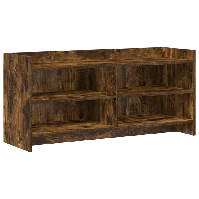 Cabinet TV 100 x 33 x 47 cm Stejar fumuriu Lemn prelucrat WALTI