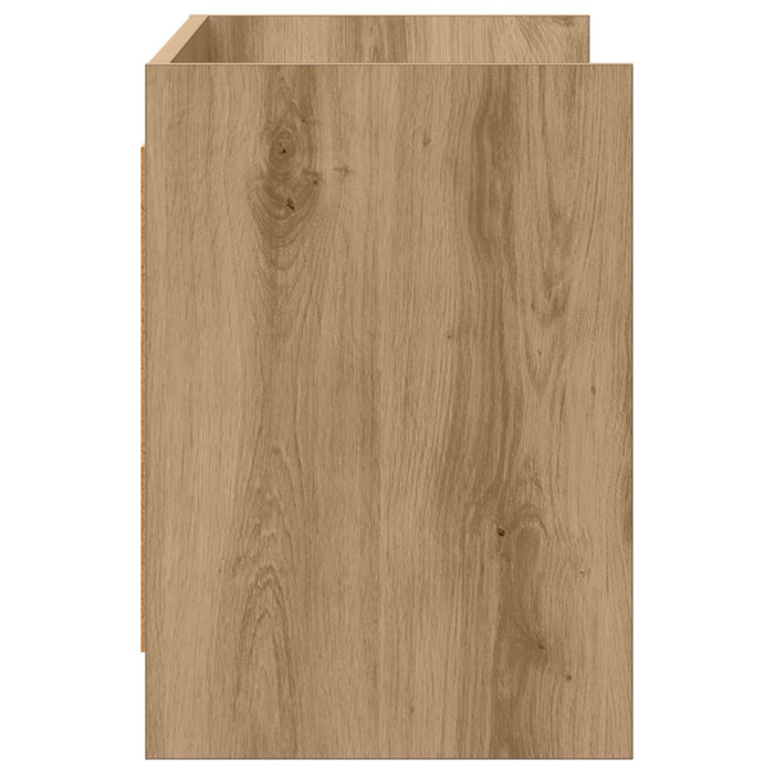 Cabinet TV 100 x 33 x 47 cm Stejar Artizanal Lemn prelucrat WALTI