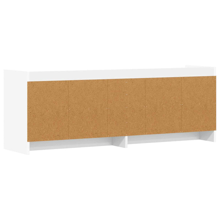 Cabinet TV 135 x 33 x 47 cm Alb Lemn prelucrat WALTI