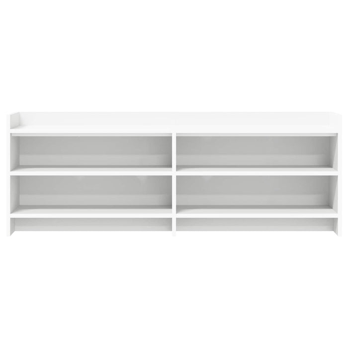 Cabinet TV 135 x 33 x 47 cm Alb Lemn prelucrat WALTI