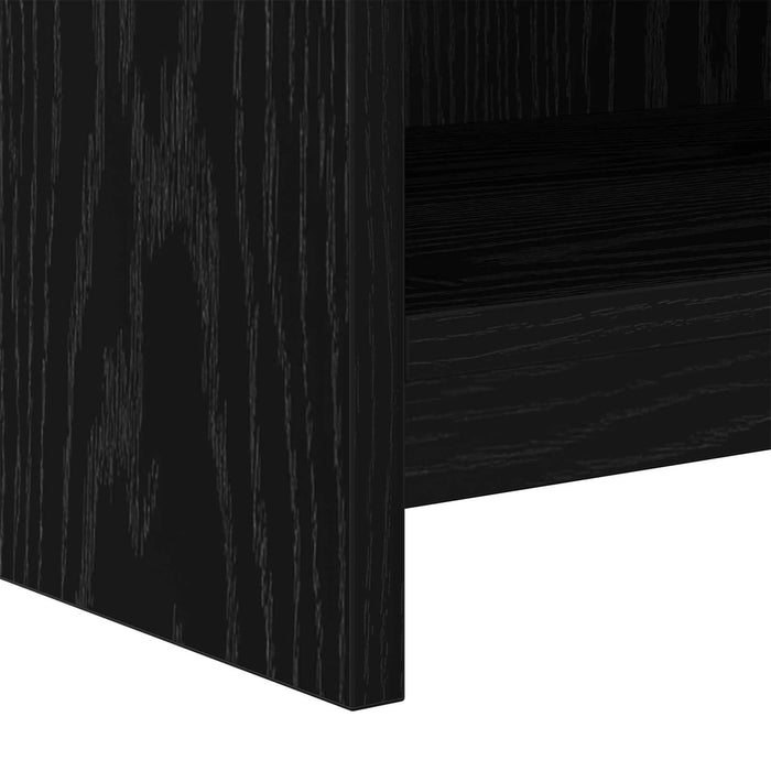 Cabinet TV 135 x 33 x 47 cm Stejar Negru Lemn prelucrat WALTI