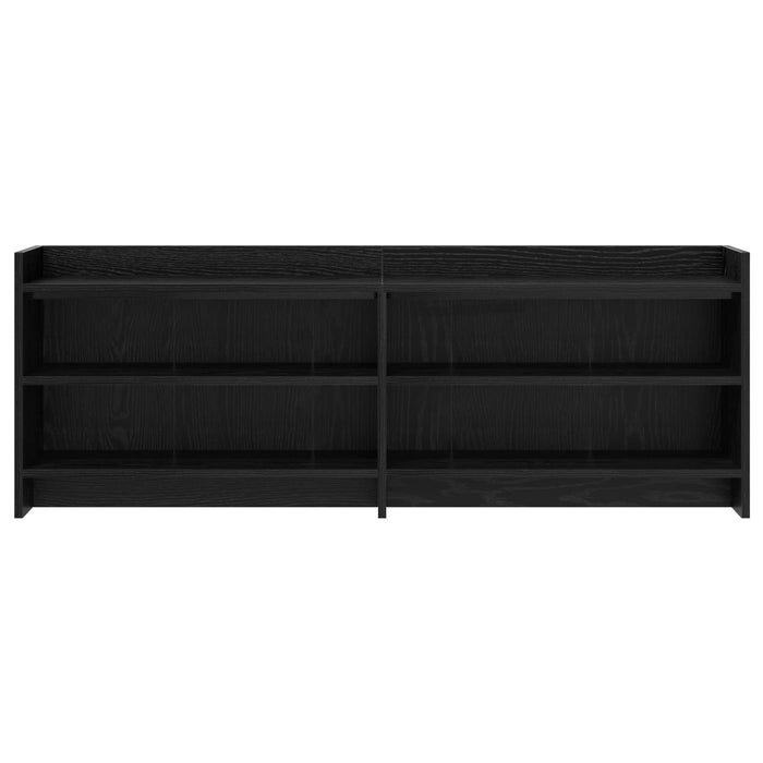 Cabinet TV 135 x 33 x 47 cm Stejar Negru Lemn prelucrat WALTI